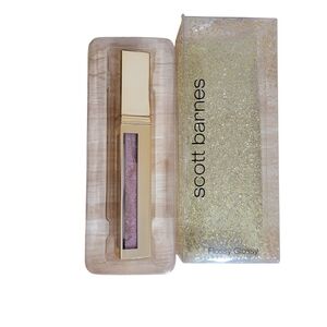 Scott Barnes Flossy Glossy Lip Gloss Shade Hey Sis Shimmer Pink Nude Boxed New